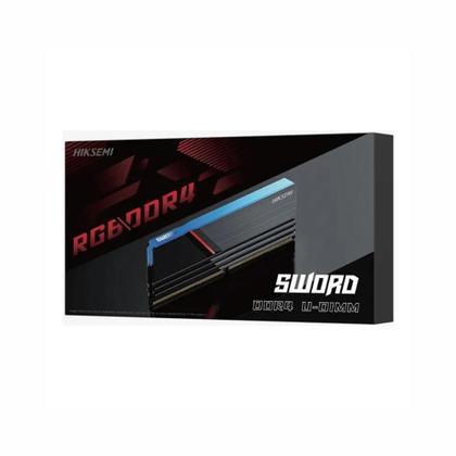 Imagem de Memória RAM, Hiksemi, para Desktop, 8GB, DDR4, 3200MHz, RGB, modelo Sword