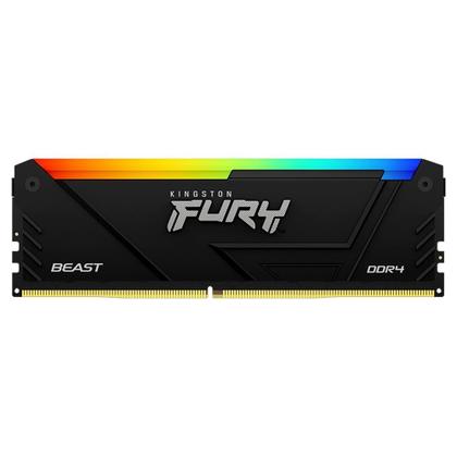 Memória RAM Kingston Fury Beast, RGB, 64GB (2x32GB), 3200MHz, DDR4