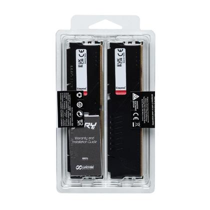 Imagem de Memória RAM Kingston Fury Beast XMP, 64GB (2X32GB), 6000MT/s, DDR5, DIMM, CL30, Preto - KF560C30BBK2-64