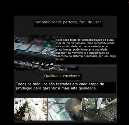 Imagem de Memória RAM Kllisre DDR4 16gb 3200mhz