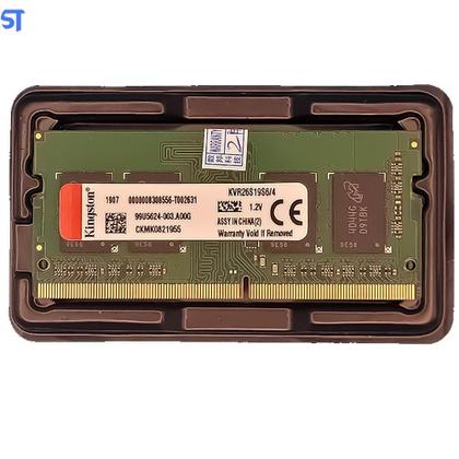 Imagem de Memoria Ram Notebook 4Gb Ddr4 2666Mhz Kvr26S19S6/4 Kingston