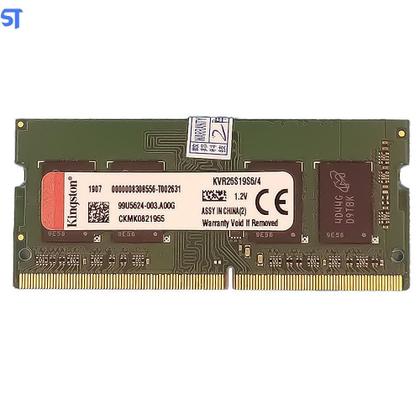 Imagem de Memoria Ram Notebook 4Gb Ddr4 2666Mhz Kvr26S19S6/4 Kingston