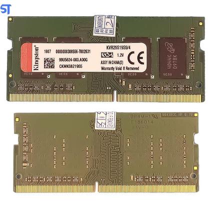 Imagem de Memoria Ram Notebook 4Gb Ddr4 2666Mhz Kvr26S19S6/4 Kingston