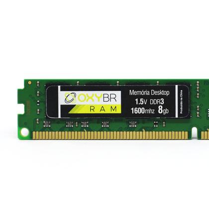 Imagem de Memória Ram OxyBR DDR3 8GB 1600MHz