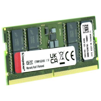 Imagem de Memória Ram Para Notebook 16GB Kingston DDR5 4800 Mhz CL40 PC5 38400 1Rx8 KCP548SS8 16