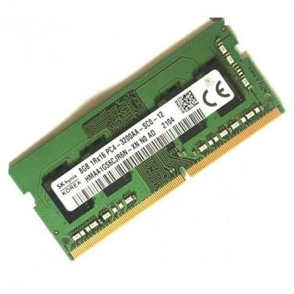 Imagem de Memória RAM Para Notebook 8GB Sk Hynix DDR4 3200Mhz CL20 1Rx16 PC4 25600 PC4 3200 HMAA1GS6CJR6N XN