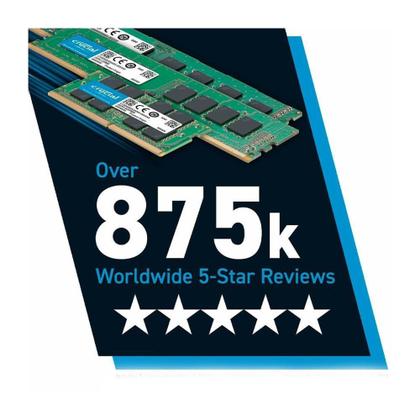 Imagem de Memória RAM para Notebook Crucial, 8GB, 3200MHz, DDR4, CL22 - CT8G4SFRA32A