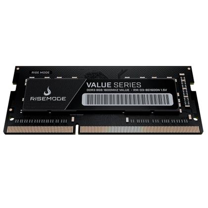 Imagem de Memória RAM para Notebook Rise Mode, 8GB, 1600MHz, DDR3, CL11 - RM-D3-8G1600N