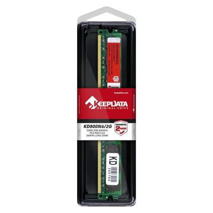 Imagem de Memória Ram Para Pc 2gb Keepdata Kd533n5 / 2g Ddr2