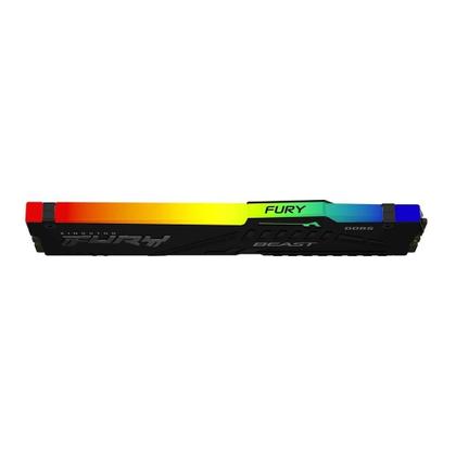 Imagem de Memória Ram Para PC Gamer 8GB Kingston Fury Beast RGB DDR5 5600Mhz 1x8GB CL40 Preto KF556C40BBA 8