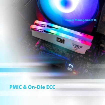 Imagem de Memória RAM Patriot Viper Elite 5 RGB 32GB DDR5 6200MHz