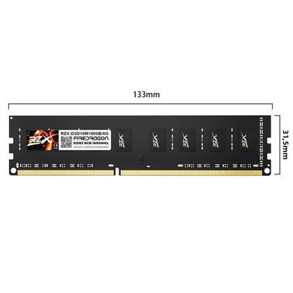 Imagem de Memória RAM RZX DDR3 Memória 8GB 4GB 1.5V 240pin 1600MHz PC3 Udimm DIMM Desktop