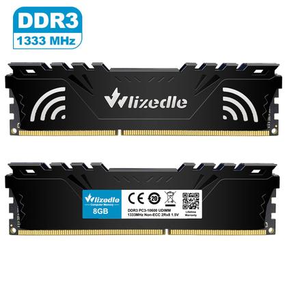 Imagem de Memória RAM Wlizedle DDR3 8 GB 1333 MHz UDIMM PC3-10600
