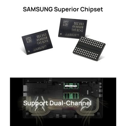 Imagem de Memória SO-DIMM 4GB 8GB DDR3 DDR3L 1333 1600 1866 MT/s MHz Para Laptop Samsung