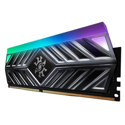 Imagem de Memória XPG Spectrix D41, 8GB, 3200MHz, DDR4, RGB, CL 16, Cinza - AX4U32008G16A-ST41