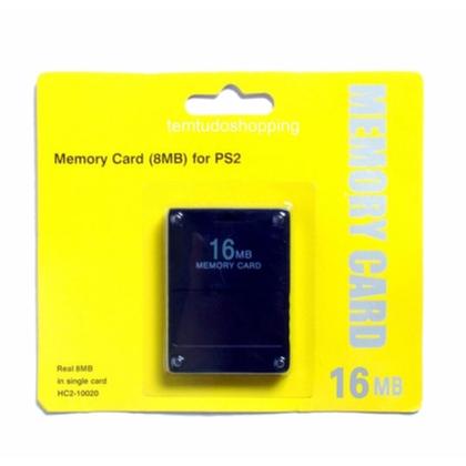 Imagem de Memory Card 16MB Compatível Com PlayStation 2 PS2