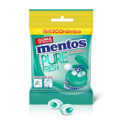 Imagem de Mentos purefresh mint + wintergreen refil C/6