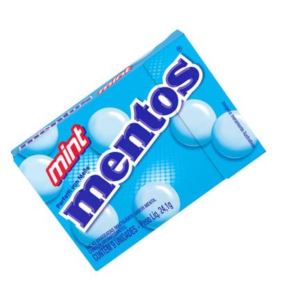 Imagem de Mentos Slim Box Display 12 X 24,1G - Mint