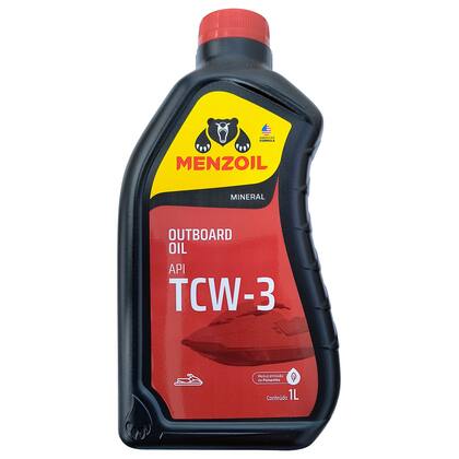Imagem de Menzoil TCW3 Óleo Náutico Premium 2 Tempos 1 Litro Para Jet Ski e Motores de Popa Kit C/2