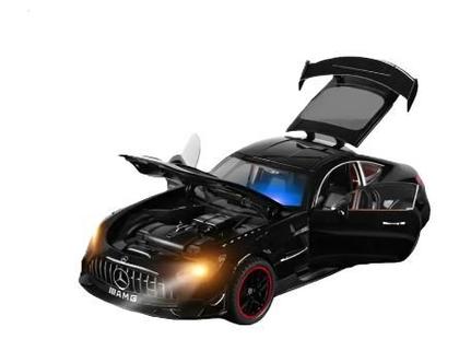 Mercedes Benz Amg GT 1:18 Die Cast Preto - Carrinhos e Cia