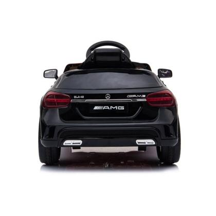 Imagem de Mercedez-bens preta12 v com 2 motores e controle remoto bang