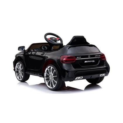 Imagem de Mercedez-bens preta12 v com 2 motores e controle remoto bang