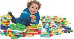 Imagem de MERCOBLOCKS 110 PEÇAS ROSA - Mercotoys