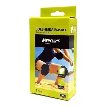 Imagem de Mercur Joelheira Elástica Cor Preto Tamanho P BC0633-AP