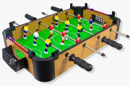 Imagem de Mesa 3 em 1 Pebolim/Hockey/PingPong Juvenil madeira portátil