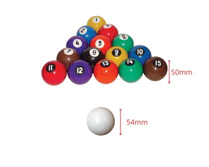 Imagem de Mesa 3 em 1 Sinuca/Ping Pong/Botão bolas numeradas + 4 tacos
