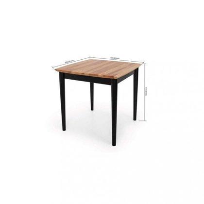 Imagem de Mesa 4 Lugares Quadrada Madeira Maciça Milena