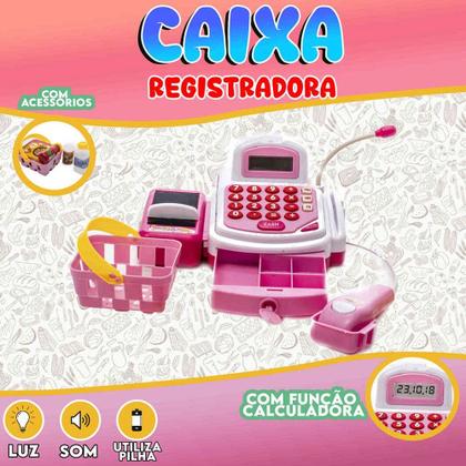 Imagem de Mesa Alfabetizadora Com 2 Cadeiras+  Caixa Registradora