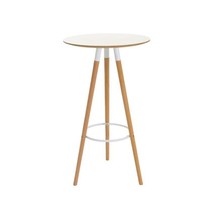 Imagem de Mesa Alta Bistro Para Banquetas Madeira Eventos