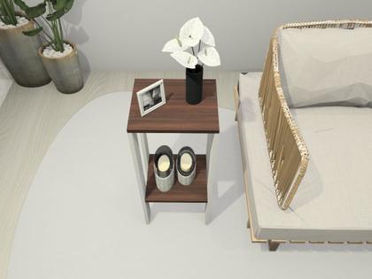 Imagem de Mesa alta, mesa de canto, mesa de apoio, mesa lateral