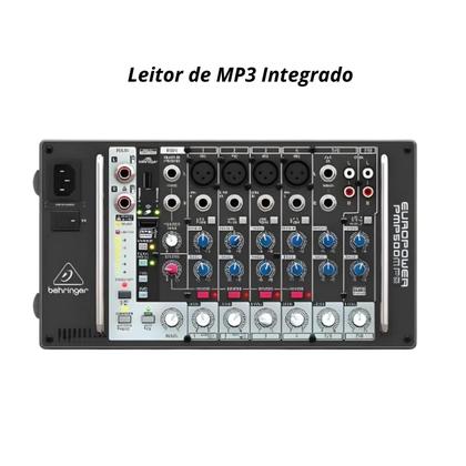 Imagem de Mesa Amplificada 500w 8 Canais MP3 Play Behringer PMP 500