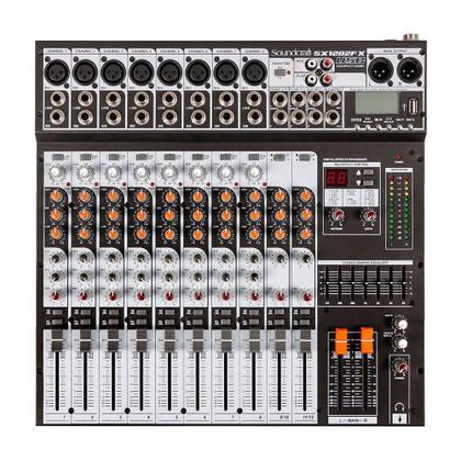 Imagem de Mesa Analogica Soundcraft SX1202FX USB 12 Canais SX-1202