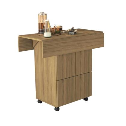 Imagem de Mesa Aparador Multifuncional Dobrável Com Bancos Annie