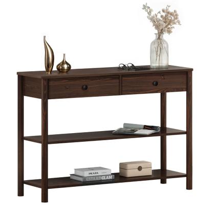 Imagem de Mesa Aparador Rústico Funcional Madeira Cor Imbuia Apoana