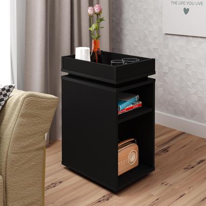 Imagem de Mesa Apoio Com 2 Nichos Olivia Artely