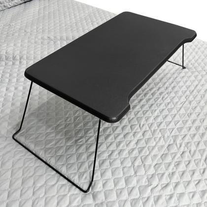 Imagem de Mesa Apoio de Notebook Portátil dobrável para cama ou sofá - Preto