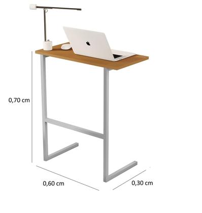 Imagem de Mesa Apoio Lateral Encaixe Sofa Home Office Thor