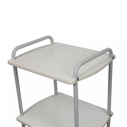 Imagem de Mesa Auxiliar com 03 Prateleiras e com Alças - Arktus