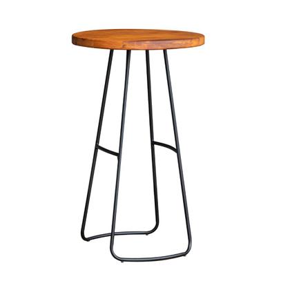 Imagem de Mesa Bistrô Alta Para Aérea Gourmet 100 cm Aurora Peroba