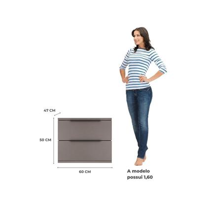 Imagem de Mesa Cabeceira 60cm X 50cm X 47cm Eluna