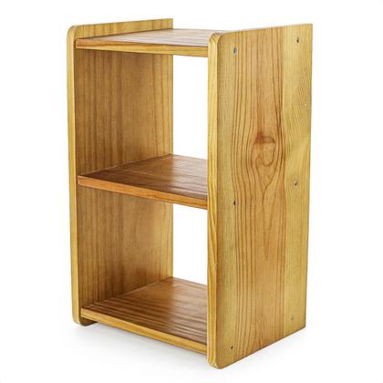 Imagem de Mesa Cabeceira Apoio de Cama Criado Rustico Retro