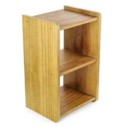 Imagem de Mesa Cabeceira Apoio de Cama Criado Rustico Retro