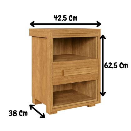 Imagem de Mesa cabeceira inteligente mdf Cairo moderna Camas Fenix