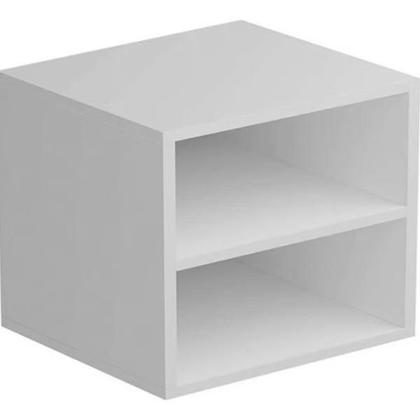 Imagem de Mesa Cabeceira Lateral De Cama Suspensa Quarto Ecos Branco