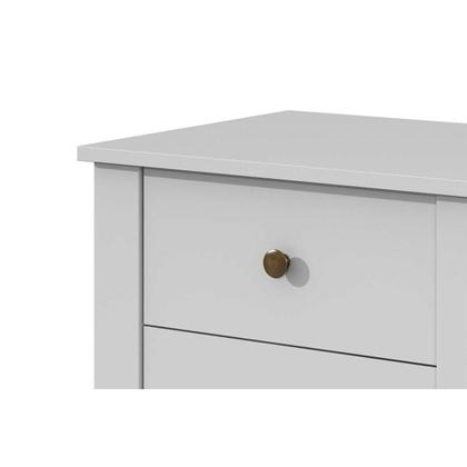 Imagem de Mesa Cabeceira Maggiore c/ 3 Gavetas Frassino - Lopas