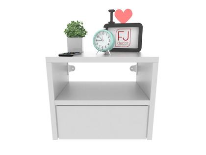 Imagem de MESA CABECEIRA MDF 30cm COM GAVETA TELESCÓPICA CI30
